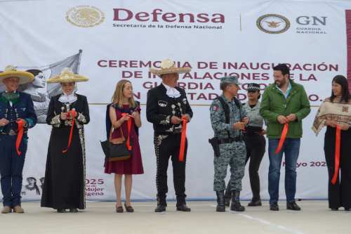 Inauguran destacamento de la Guardia Nacional en Almoloya de Juárez para reforzar la seguridad en el municipio y en toda la región